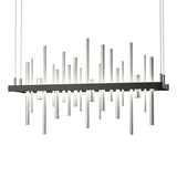 Hubbardton Forge 2015 Black Vintage Platinum Standard Cityscape LED Pendant