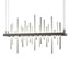 Hubbardton Forge 2015 Natural Iron Vintage Platinum Standard Cityscape LED Pendant