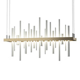 Hubbardton Forge 2015 Soft Gold Vintage Platinum Standard Cityscape LED Pendant