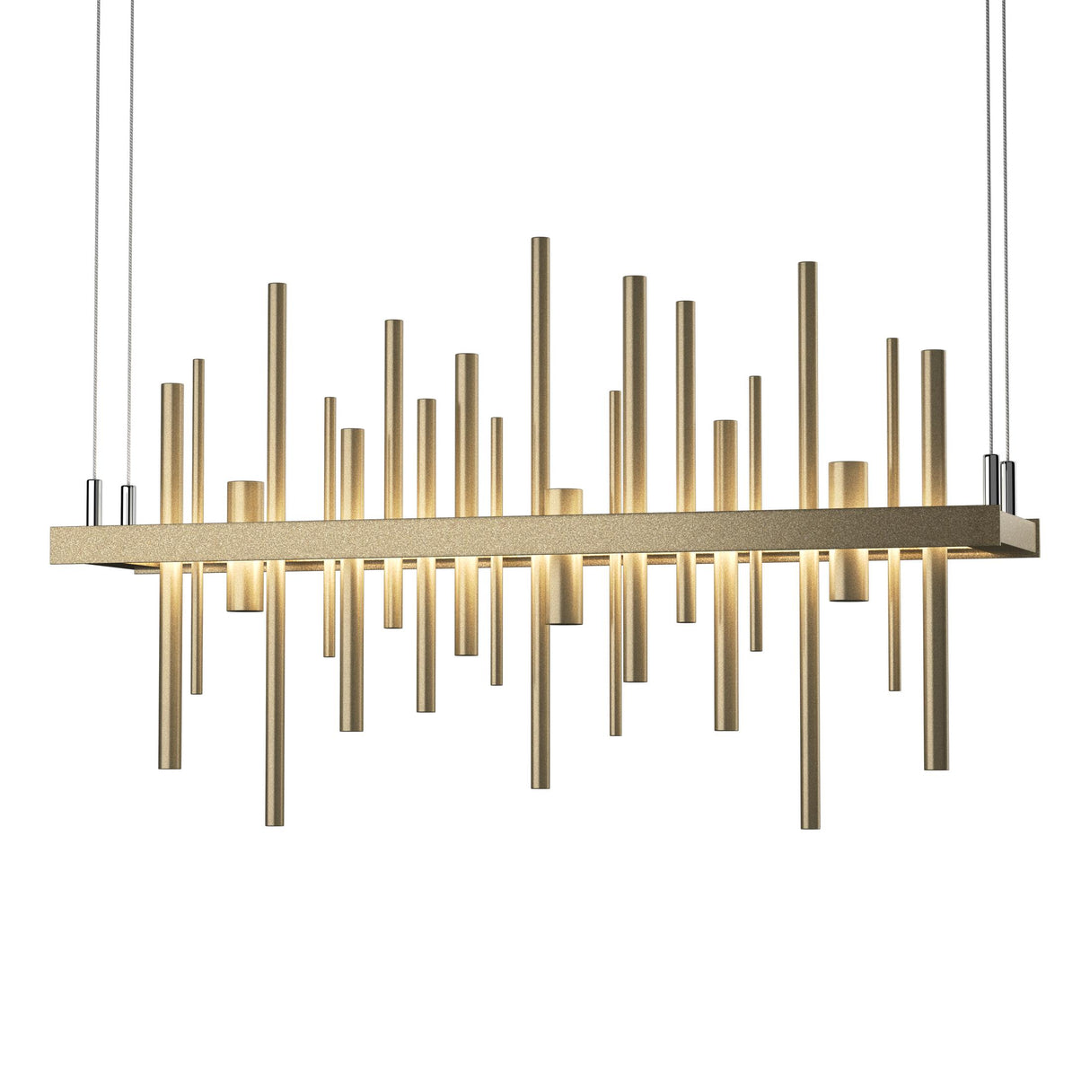 Hubbardton Forge 2015 Soft Gold Soft Gold Standard Cityscape LED Pendant