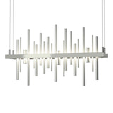 Hubbardton Forge 2015 Sterling Vintage Platinum Standard Cityscape LED Pendant