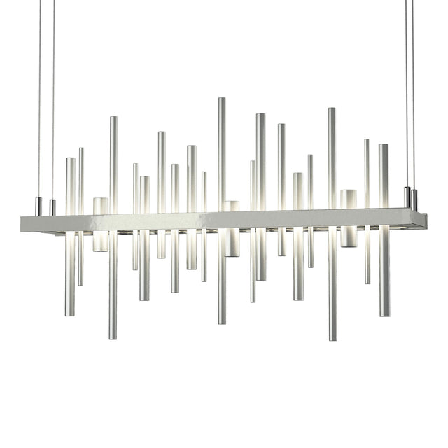 Hubbardton Forge 2015 Sterling Vintage Platinum Standard Cityscape LED Pendant