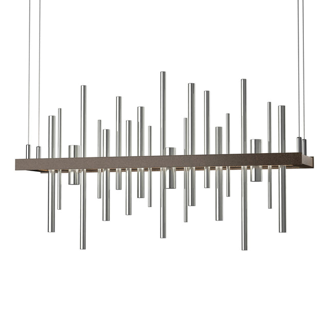 Hubbardton Forge 2015 Bronze Sterling Standard Cityscape LED Pendant