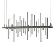 Hubbardton Forge 2015 Dark Smoke Sterling Standard Cityscape LED Pendant