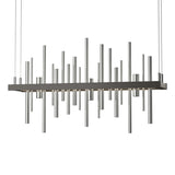 Hubbardton Forge 2015 Dark Smoke Sterling Standard Cityscape LED Pendant