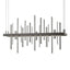 Hubbardton Forge 2015 Dark Smoke Sterling Standard Cityscape LED Pendant