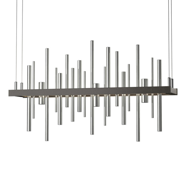 Hubbardton Forge 2015 Dark Smoke Sterling Standard Cityscape LED Pendant