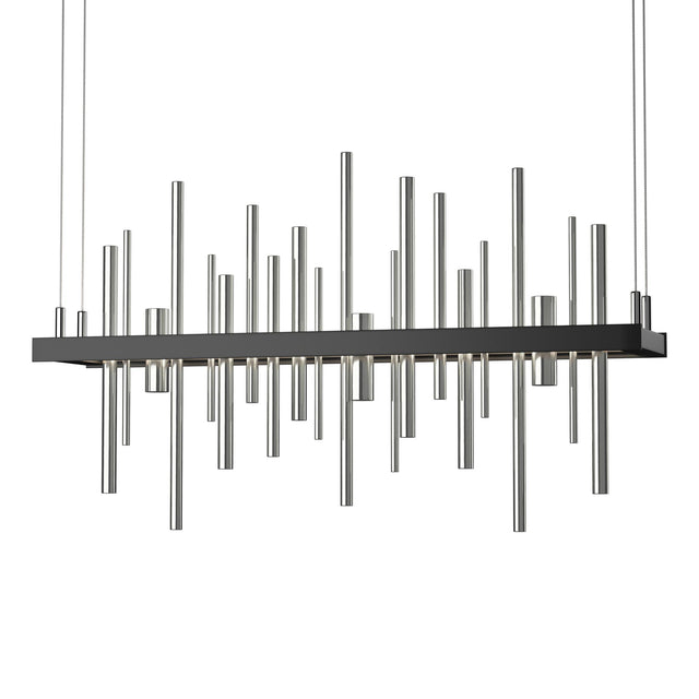 Hubbardton Forge 2015 Black Sterling Standard Cityscape LED Pendant