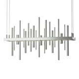 Hubbardton Forge 2015 Vintage Platinum Sterling Standard Cityscape LED Pendant