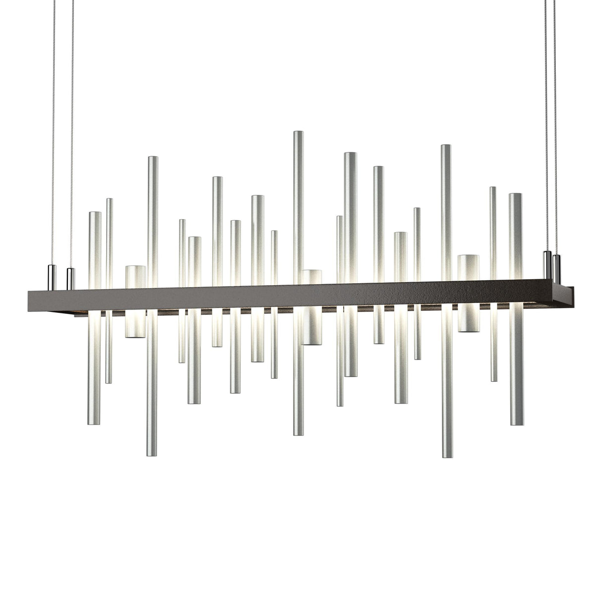 Hubbardton Forge 2015 Oil Rubbed Bronze Vintage Platinum Standard Cityscape LED Pendant