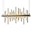 Hubbardton Forge 2015 Oil Rubbed Bronze Soft Gold Standard Cityscape LED Pendant