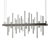 Hubbardton Forge 2015 Oil Rubbed Bronze Sterling Standard Cityscape LED Pendant