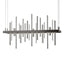 Hubbardton Forge 2015 Oil Rubbed Bronze Sterling Standard Cityscape LED Pendant