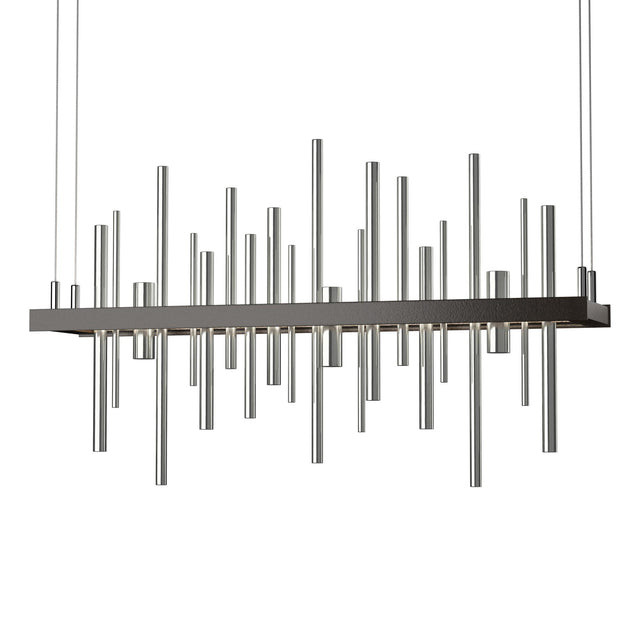 Hubbardton Forge 2015 Oil Rubbed Bronze Sterling Standard Cityscape LED Pendant