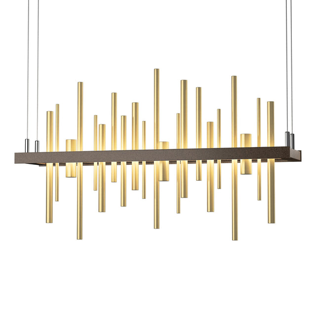 Hubbardton Forge 2015 Bronze Modern Brass Standard Cityscape LED Pendant