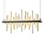 Hubbardton Forge 2015 Black Modern Brass Standard Cityscape LED Pendant