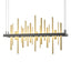 Hubbardton Forge 2015 Natural Iron Modern Brass Standard Cityscape LED Pendant