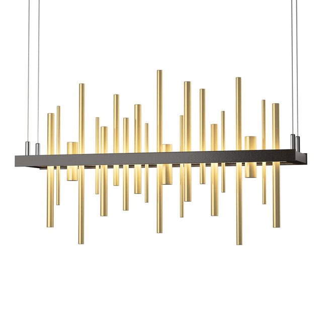 Hubbardton Forge 2015 Oil Rubbed Bronze Modern Brass Standard Cityscape LED Pendant