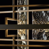 Hubbardton Forge 2016 Dark Smoke Aqualite Glass Standard Summer LED Pendant