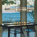Hubbardton Forge 2016 Dark Smoke Aqualite Glass Standard Summer LED Pendant