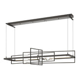 Hubbardton Forge 2016 Dark Smoke Aqualite Glass Standard Summer LED Pendant