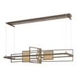 Hubbardton Forge 2016 Bronze Soft Gold Standard Summer LED Pendant