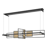 Hubbardton Forge 2016 Black Soft Gold Standard Summer LED Pendant