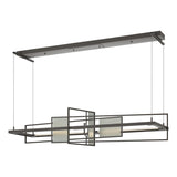 Hubbardton Forge 2016 Dark Smoke Vintage Platinum Standard Summer LED Pendant
