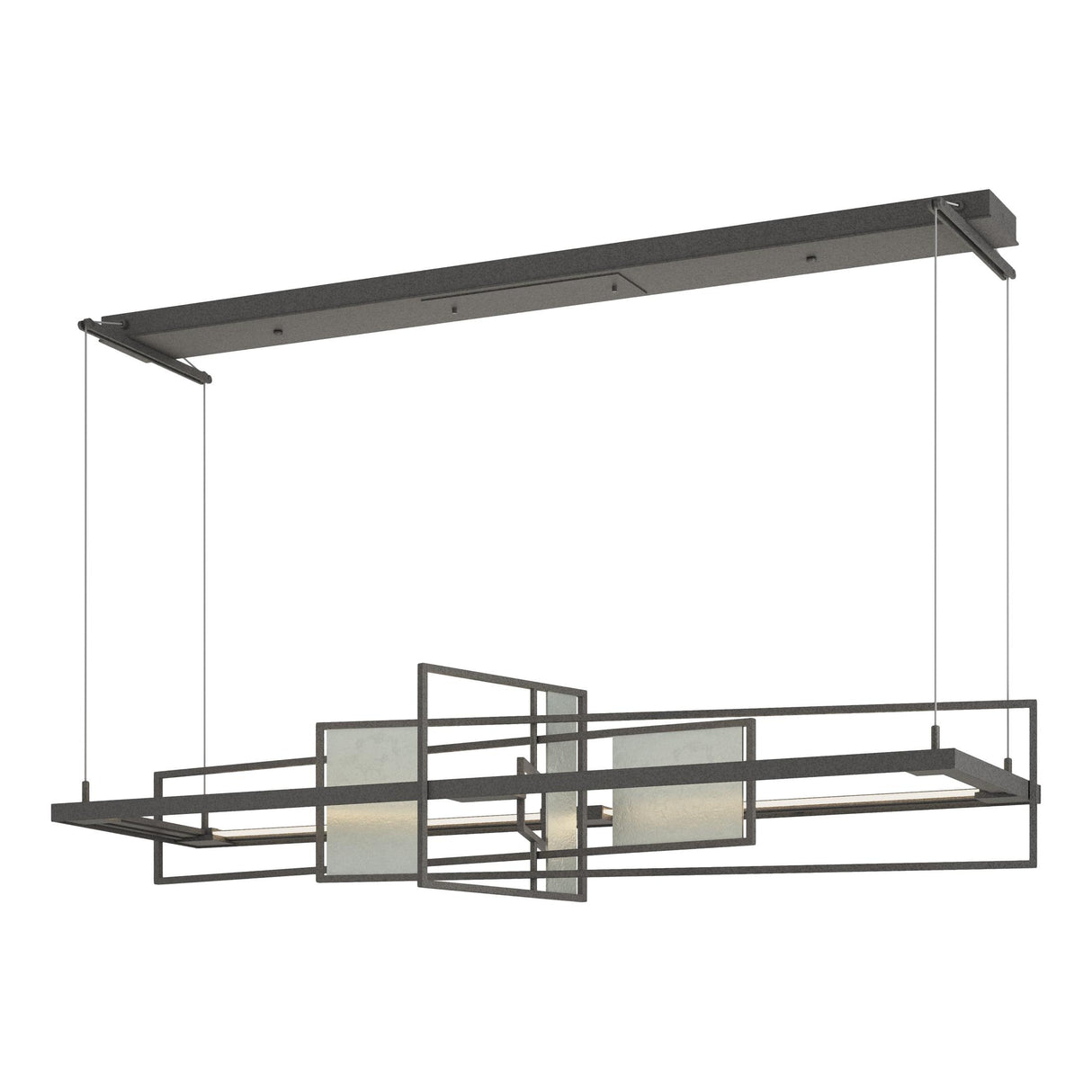 Hubbardton Forge 2016 Natural Iron Vintage Platinum Standard Summer LED Pendant