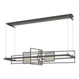 Hubbardton Forge 2016 Natural Iron Vintage Platinum Standard Summer LED Pendant