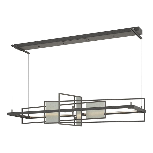 Hubbardton Forge 2016 Natural Iron Vintage Platinum Standard Summer LED Pendant
