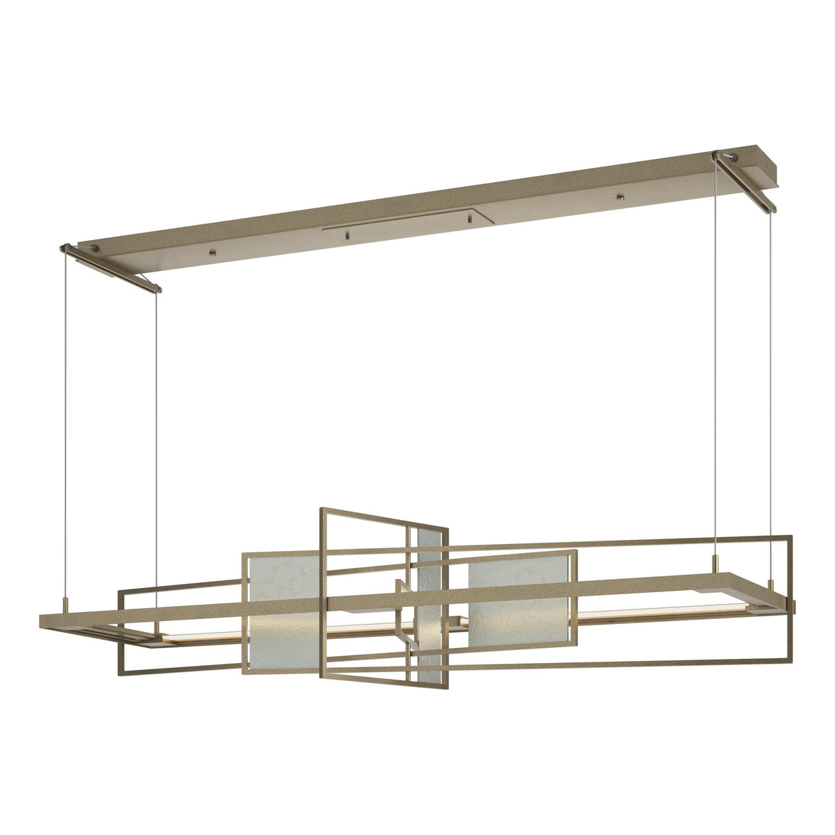 Hubbardton Forge 2016 Soft Gold Vintage Platinum Standard Summer LED Pendant