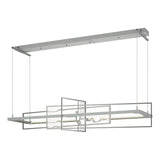 Hubbardton Forge 2016 Vintage Platinum Aqualite Glass Standard Summer LED Pendant