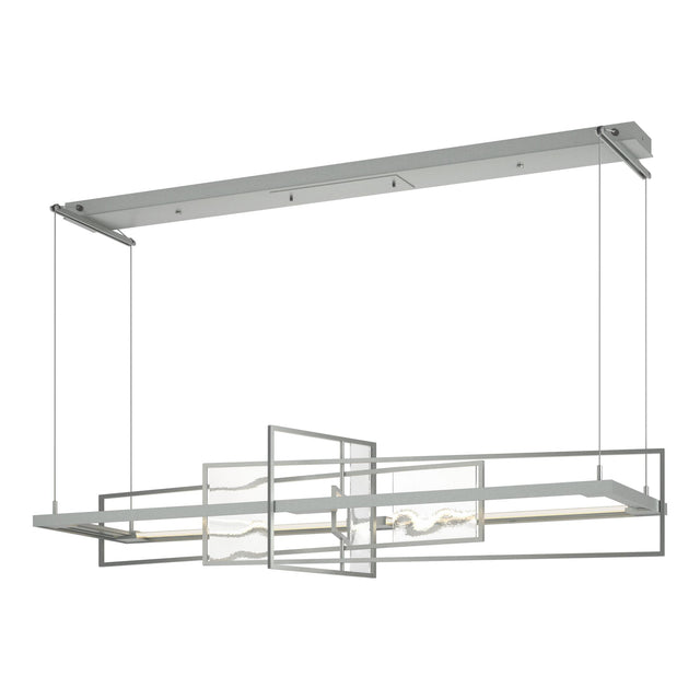 Hubbardton Forge 2016 Vintage Platinum Aqualite Glass Standard Summer LED Pendant