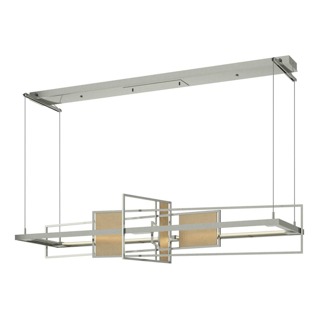 Hubbardton Forge 2016 Sterling Soft Gold Standard Summer LED Pendant
