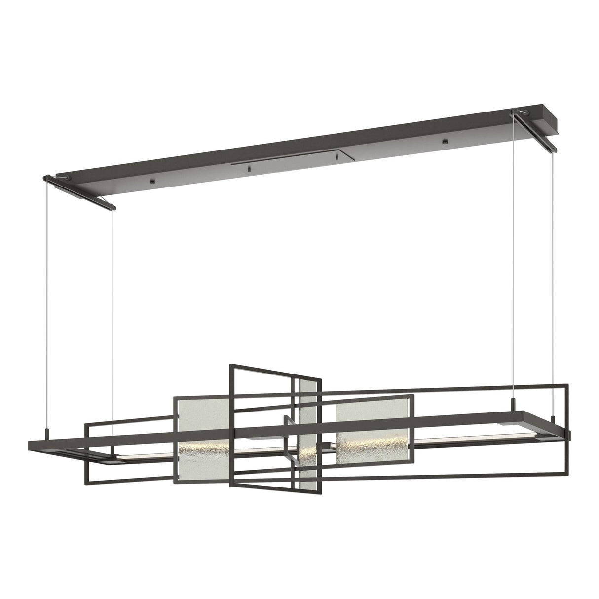 Hubbardton Forge 2016 Dark Smoke Sterling Standard Summer LED Pendant