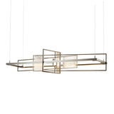 Hubbardton Forge 2016 Dark Smoke Sterling Standard Summer LED Pendant