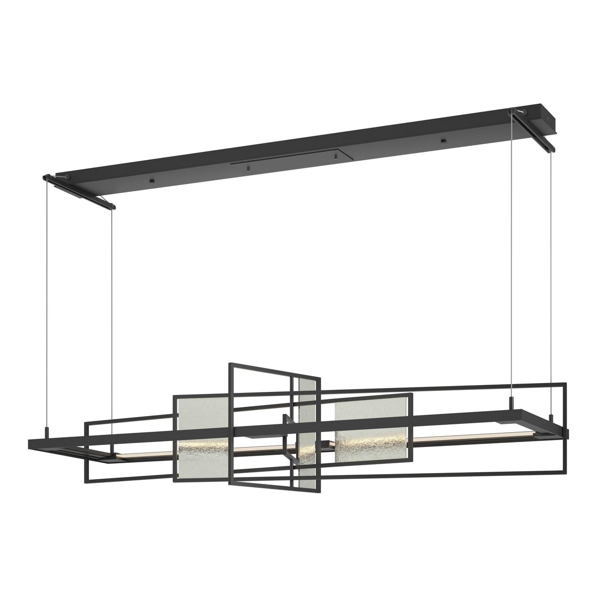 Hubbardton Forge 2016 Black Sterling Standard Summer LED Pendant