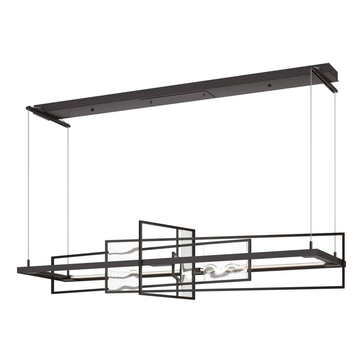 Hubbardton Forge 2016 Oil Rubbed Bronze Aqualite Glass Standard Summer LED Pendant