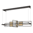 Hubbardton Forge 2016 Oil Rubbed Bronze Soft Gold Standard Summer LED Pendant