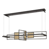 Hubbardton Forge 2016 Oil Rubbed Bronze Soft Gold Standard Summer LED Pendant
