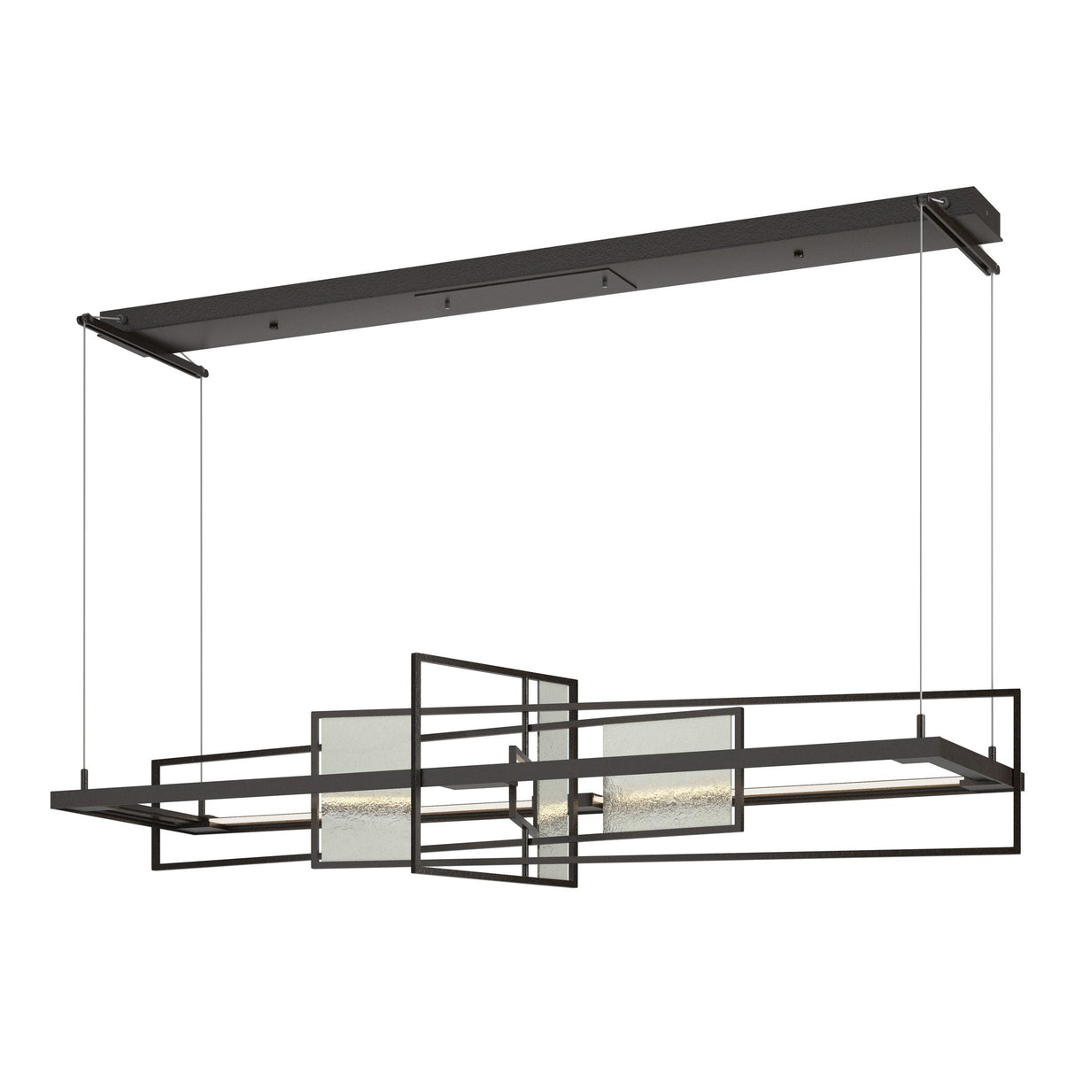 Hubbardton Forge 2016 Oil Rubbed Bronze Sterling Standard Summer LED Pendant