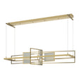 Hubbardton Forge 2016 Modern Brass Vintage Platinum Standard Summer LED Pendant