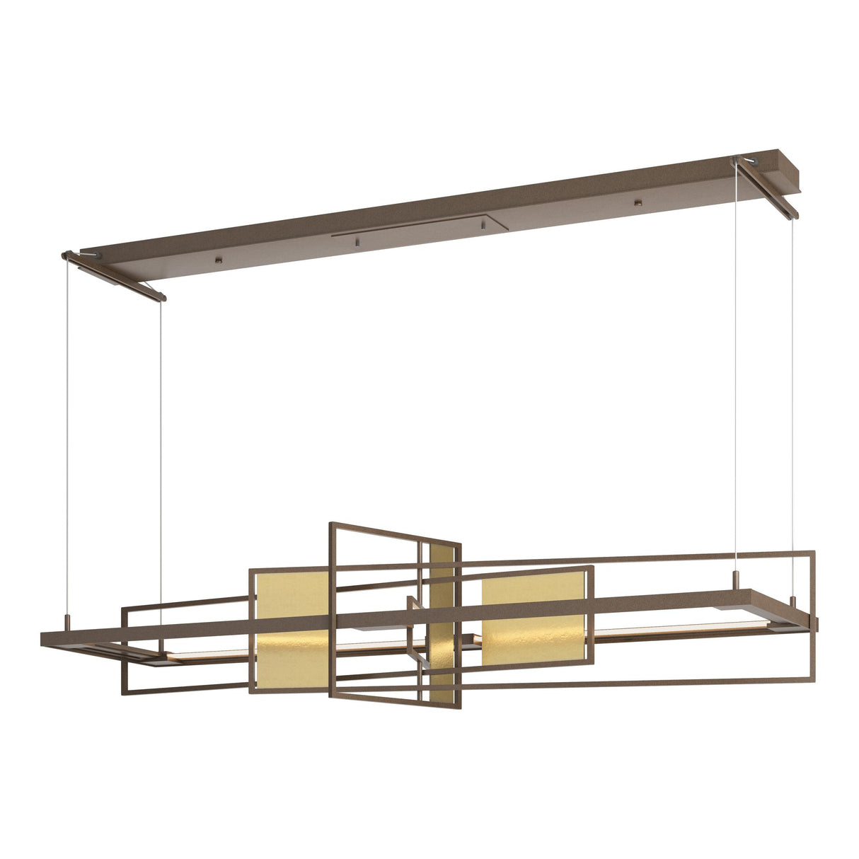Hubbardton Forge 2016 Bronze Modern Brass Standard Summer LED Pendant