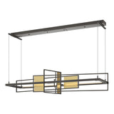 Hubbardton Forge 2016 Dark Smoke Modern Brass Standard Summer LED Pendant