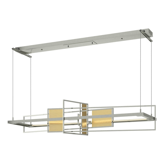 Hubbardton Forge 2016 Sterling Modern Brass Standard Summer LED Pendant