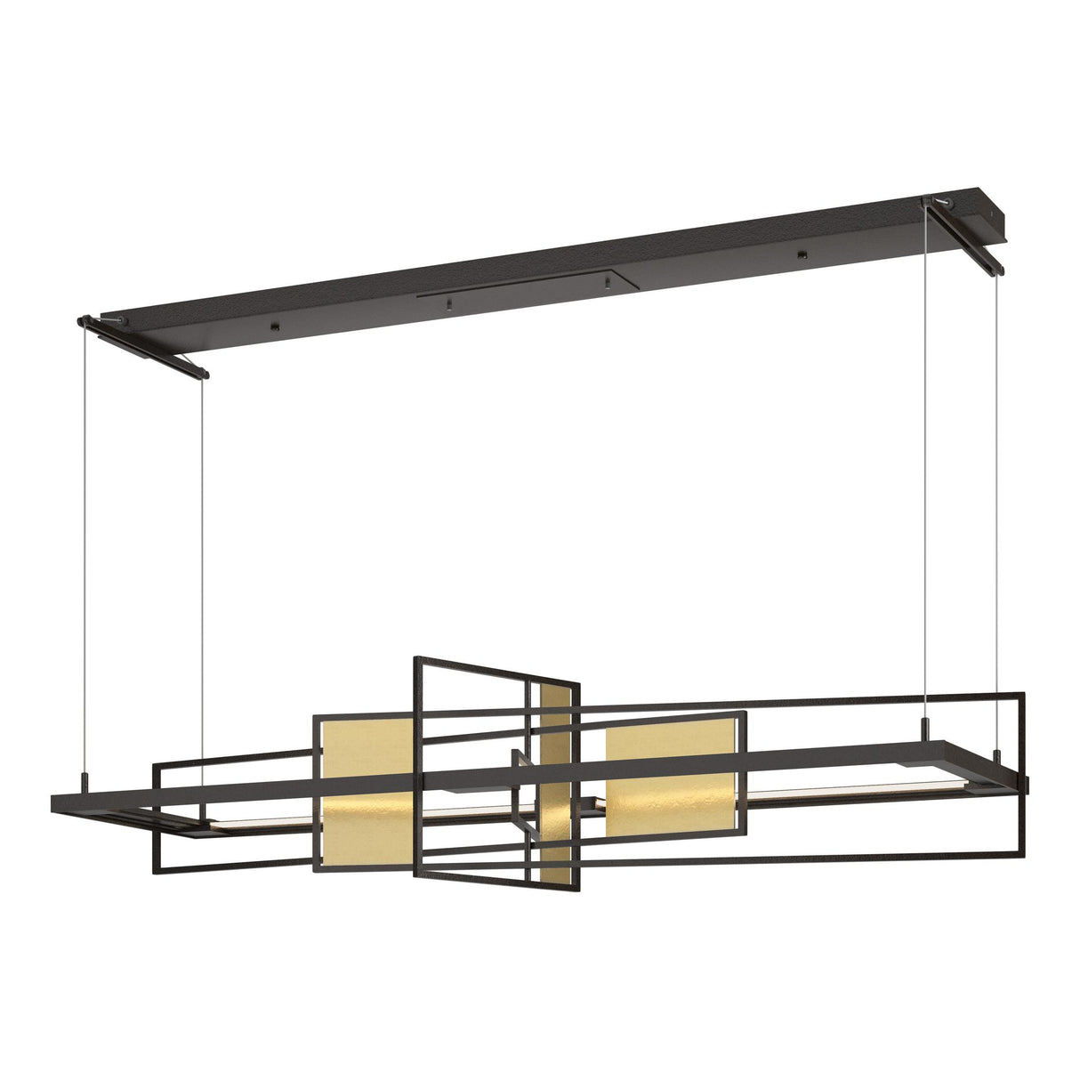 Hubbardton Forge 2016 Oil Rubbed Bronze Modern Brass Standard Summer LED Pendant