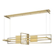 Hubbardton Forge 2016 Modern Brass Modern Brass Standard Summer LED Pendant