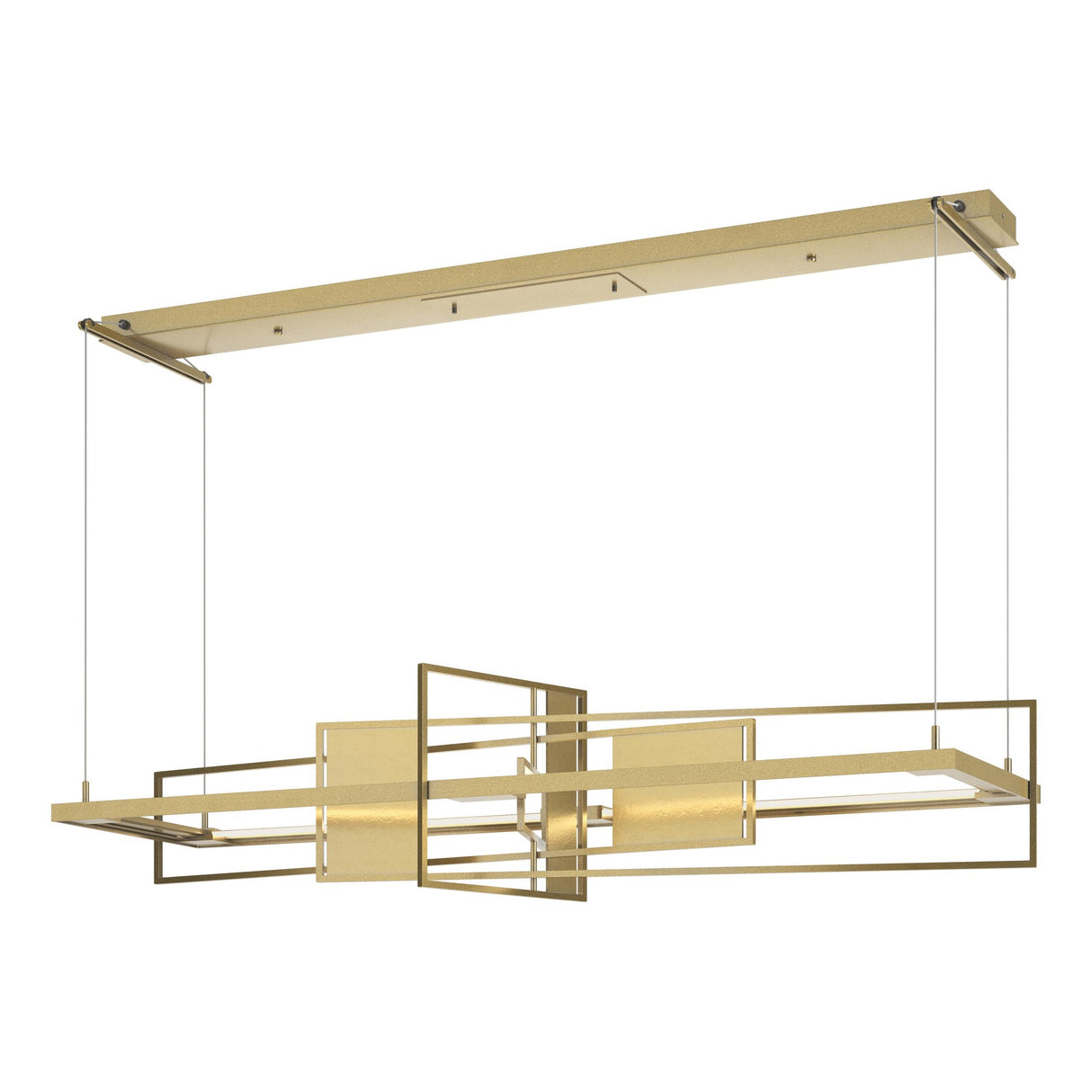 Hubbardton Forge 2016 Modern Brass Modern Brass Standard Summer LED Pendant