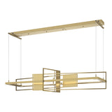 Hubbardton Forge 2016 Modern Brass Modern Brass Standard Summer LED Pendant